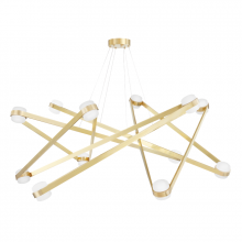 Hudson Valley 2756-AGB - 12 LIGHT CHANDELIER