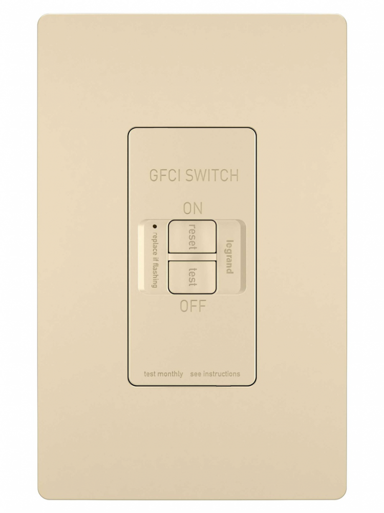 radiant? Spec-Grade Dead Front 20A Self-Test GFCI Receptacle