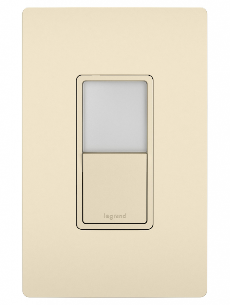 radiant® Single Pole/3-Way Switch with Night Light, Light Almond