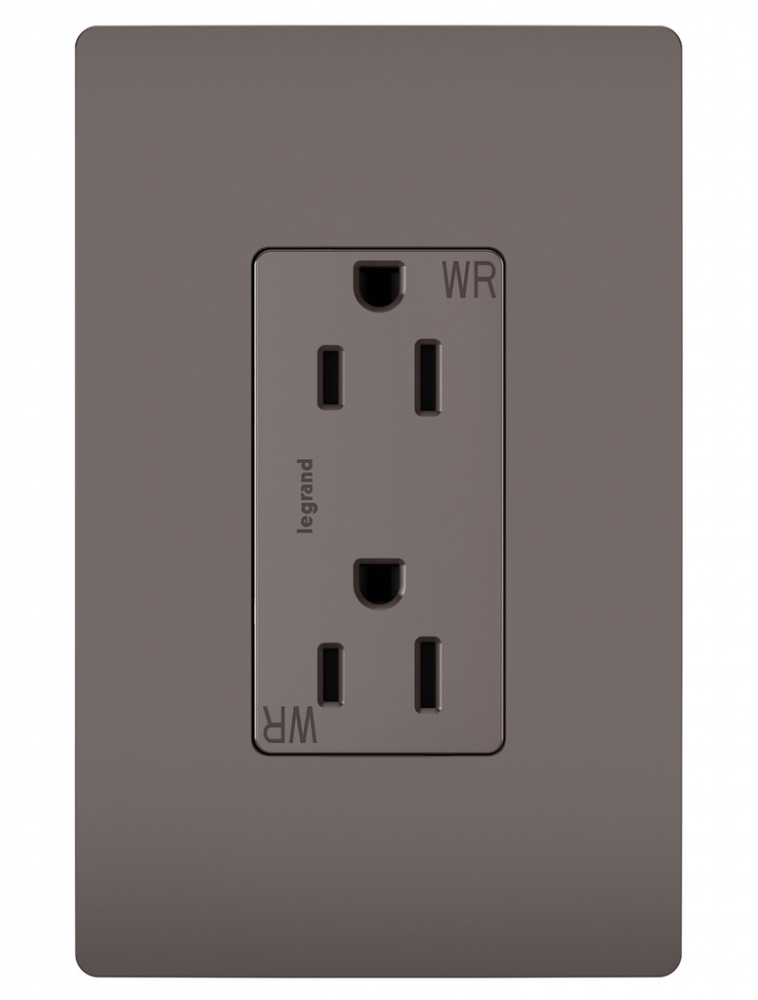 radiant® Outdoor Outlet, Brown (10 pack)