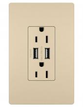 Legrand Radiant TM826USBI - radiant® 15A Tamper-Resistant USB Outlet, Ivory