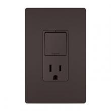 Legrand Radiant RCD38TR - radiant® Single-Pole/3-Way Switch with 15A Tamper-Resistant Outlet