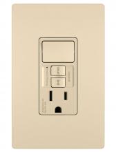 Legrand Radiant 1597SWTTRICCD4 - radiant® Combination Single Pole Switch and Tamper-Reistant 15A Duplex Self-Test GFCI Receptacles wi