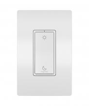 Legrand Radiant WNRL43WH - radiant® Sleep/Wake Wireless Smart Switch with Netatmo, White