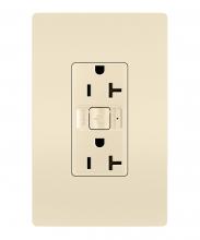 Legrand Radiant WNRR20LA - radiant® Smart 20A Outlet with Netatmo, Light Almond