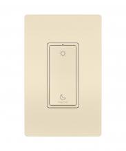 Legrand Radiant WNRL43LA - radiant® Sleep/Wake Wireless Smart Switch with Netatmo, Light Almond