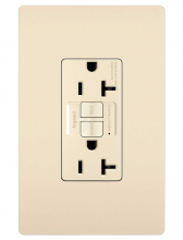 Legrand Radiant 2097NALA - radiant? Spec Grade 20A Self Test GFCI Receptacle, NAFTA Compliant, Light Almond