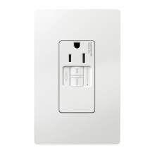 Legrand Radiant 1597TRSGLAPLW - radiant? 15A Simplex Sensitive Appliance GFCI Receptacle, White