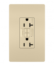 Legrand Radiant 2097ICCD12 - radiant? 20A Duplex Self-Test GFCI Receptacles with SafeLock? Protection, Ivory (12 pack)