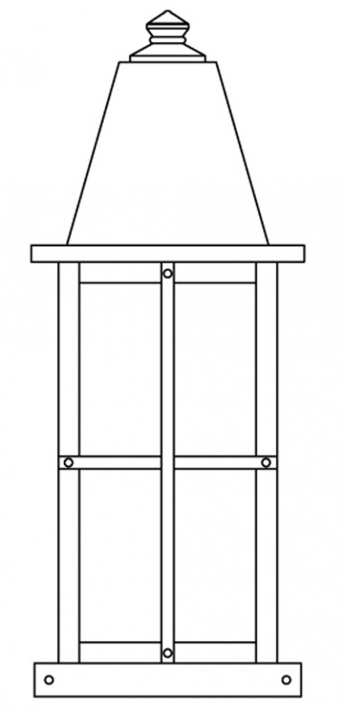 8" hartford long body column mount