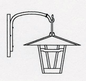 12" westmoreland wall mount