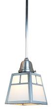 Arroyo Craftsman ASH-1TOF-VP - a-line shade one light stem mount pendant with t-bar overlay