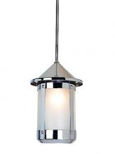 Arroyo Craftsman BSH-7RM-MB - 7" berkeley stem hung pendant