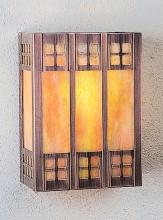 Arroyo Craftsman GSADA-9WO-BK - 9" glasgow "ada" sconce