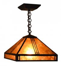 Arroyo Craftsman PH-12CR-RB - 12" prairie pendant