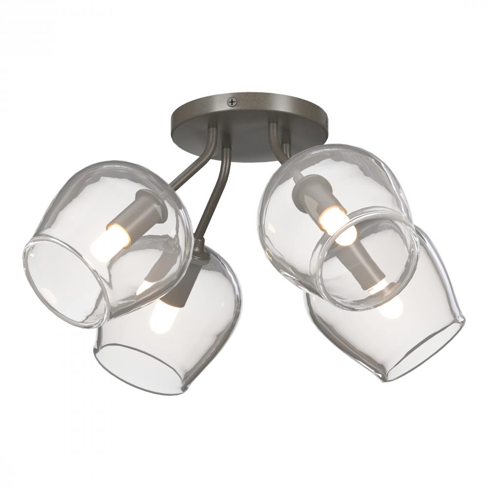 Ume 4-Light Semi-Flush