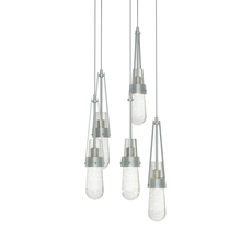 Hubbardton Forge 131120-SKT-LONG-82-YG0434 - Link 5-Light Blown Glass Pendant