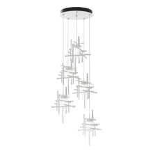 Hubbardton Forge 131126-SKT-STND-02-II0728 - Tura 5-Light Seeded Glass Pendant