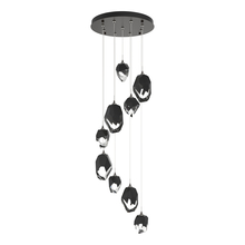 Hubbardton Forge 131142-SKT-STND-14-BP0756 - Chrysalis 9-Light Mixed Crystal Pendant