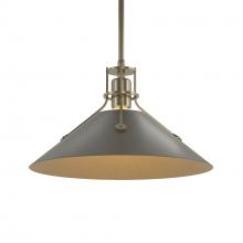 Hubbardton Forge 134550-SKT-MULT-84-07 - Henry Medium Steel Shade Pendant