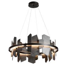 Hubbardton Forge 139665-LED-STND-10-SL - Ardesia Circular LED Pendant