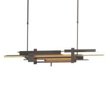 Hubbardton Forge 139721-LED-SHRT-07-86 - Planar LED Pendant with Accent