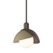 Hubbardton Forge 181183-SKT-MULT-05-84 - Brooklyn Double Shade Mini Pendant