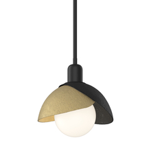 Hubbardton Forge 181183-SKT-MULT-10-86 - Brooklyn Double Shade Mini Pendant