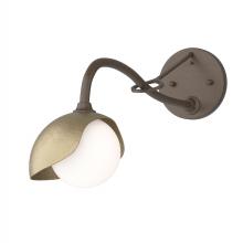 Hubbardton Forge 201376-SKT-05-84-GG0711 - Brooklyn 1-Light Single Shade Long-Arm Sconce