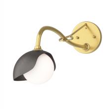 Hubbardton Forge 201376-SKT-86-14-GG0711 - Brooklyn 1-Light Single Shade Long-Arm Sconce