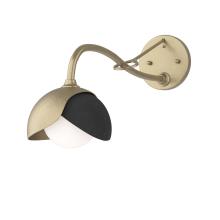 Hubbardton Forge 201377-SKT-84-10-GG0711 - Brooklyn 1-Light Double Shade Long-Arm Sconce