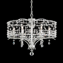 Schonbek 1870 TC1024N-48H - Bella Rose 6 Light 120V Chandelier in Antique Silver with Clear Heritage Handcut Crystal