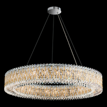 Schonbek 1870 RS8350N-401R - Sarella 27 Light 120V Pendant in Polished Stainless Steel with Clear Radiance Crystal