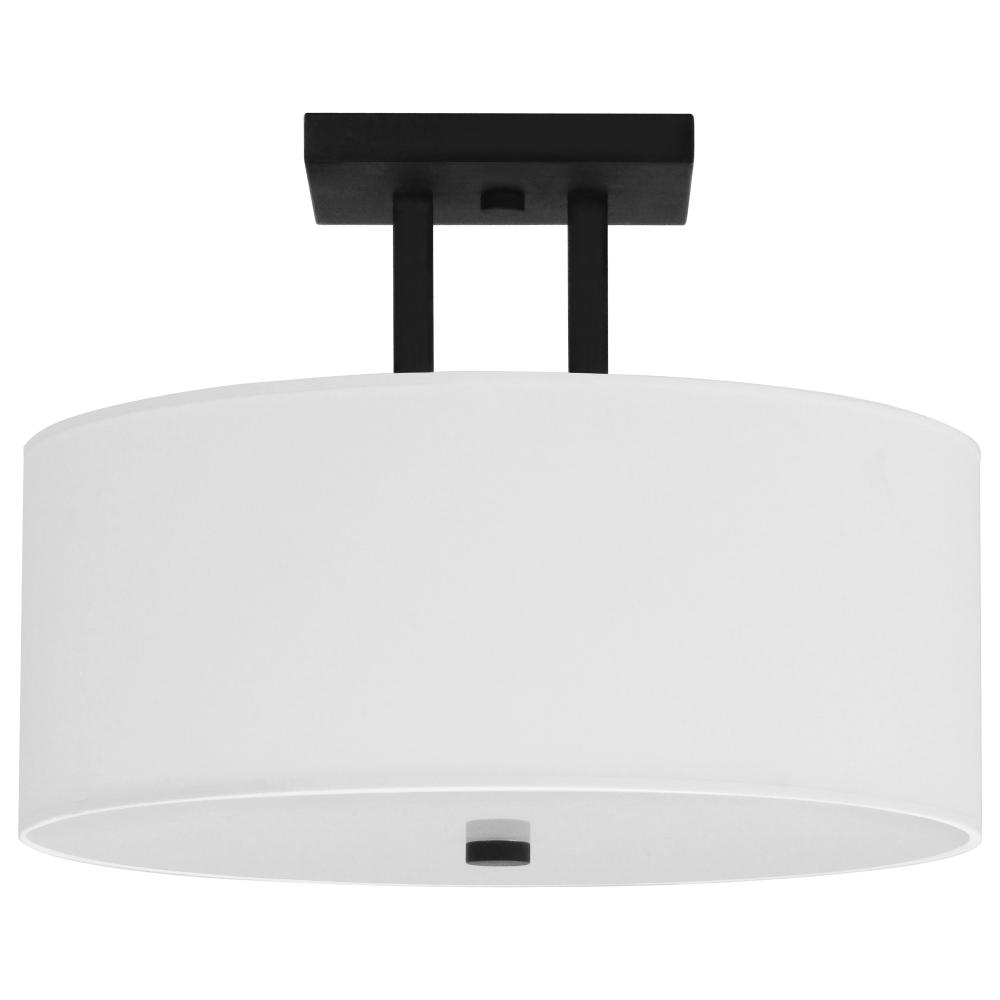 3 Light Semi Flush