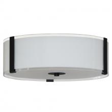 Whitfield FM4029-14BK - 3 Light Flush Mount