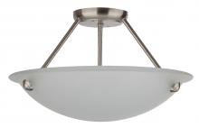 Whitfield SF0055-16AWSS - 3 Light Semi Flush