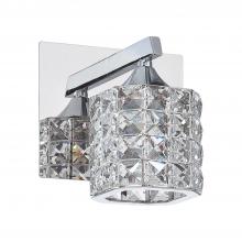 Kendal VF7200-1L-CH - 1 LIGHT VANITY - SQUARE SHADE