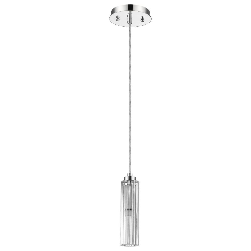 Solo 1-Light Polished Chrome Pendant