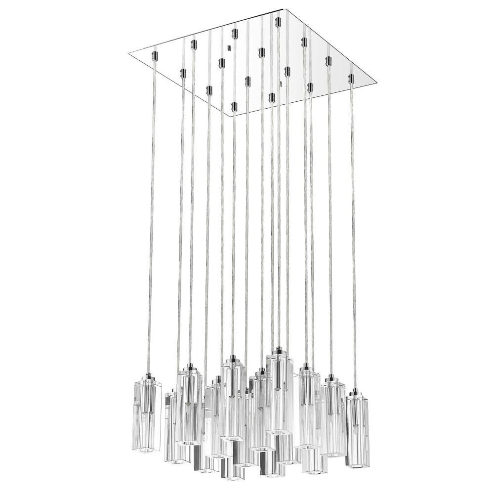 Icarus 16-Light Polished Chrome Chandelier