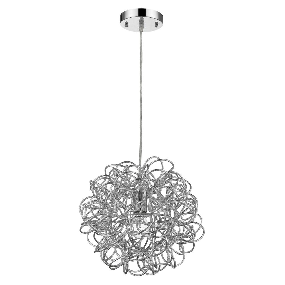 Mingle 1-Light Polished Chrome Pendant