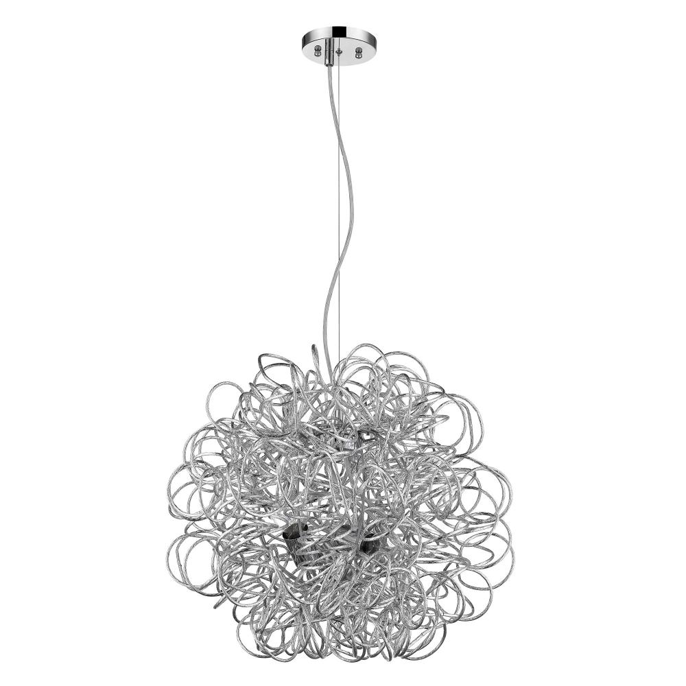 Mingle 4-Light Polished Chrome Pendant