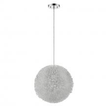 Acclaim Lighting BP6008 - Luminary 1-Light Metallic Silver Pendant