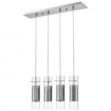 Acclaim Lighting TP4389 - Scope 4-Light Brushed Nickel Pendant