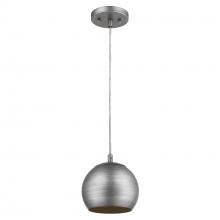 Acclaim Lighting TP7263-66 - Latitude 1-Light Hand Painted Weathered Pewter Pendant