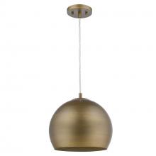 Acclaim Lighting TP7265-76 - Latitude 1-Light Hand Painted Antique Gold Pendant