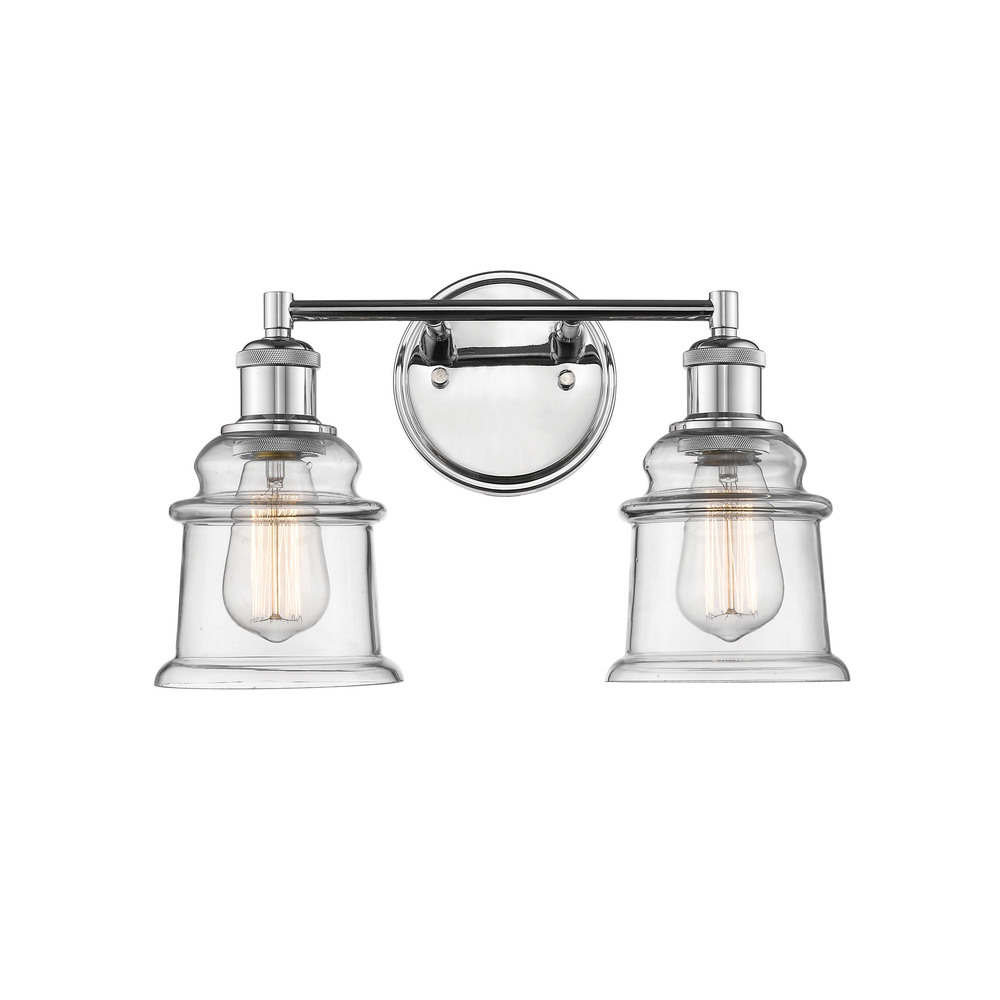 2-Light Vanity Chrome