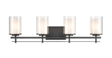 Millennium 5504-MB - Huderson 4-Light Vanity Matte Black