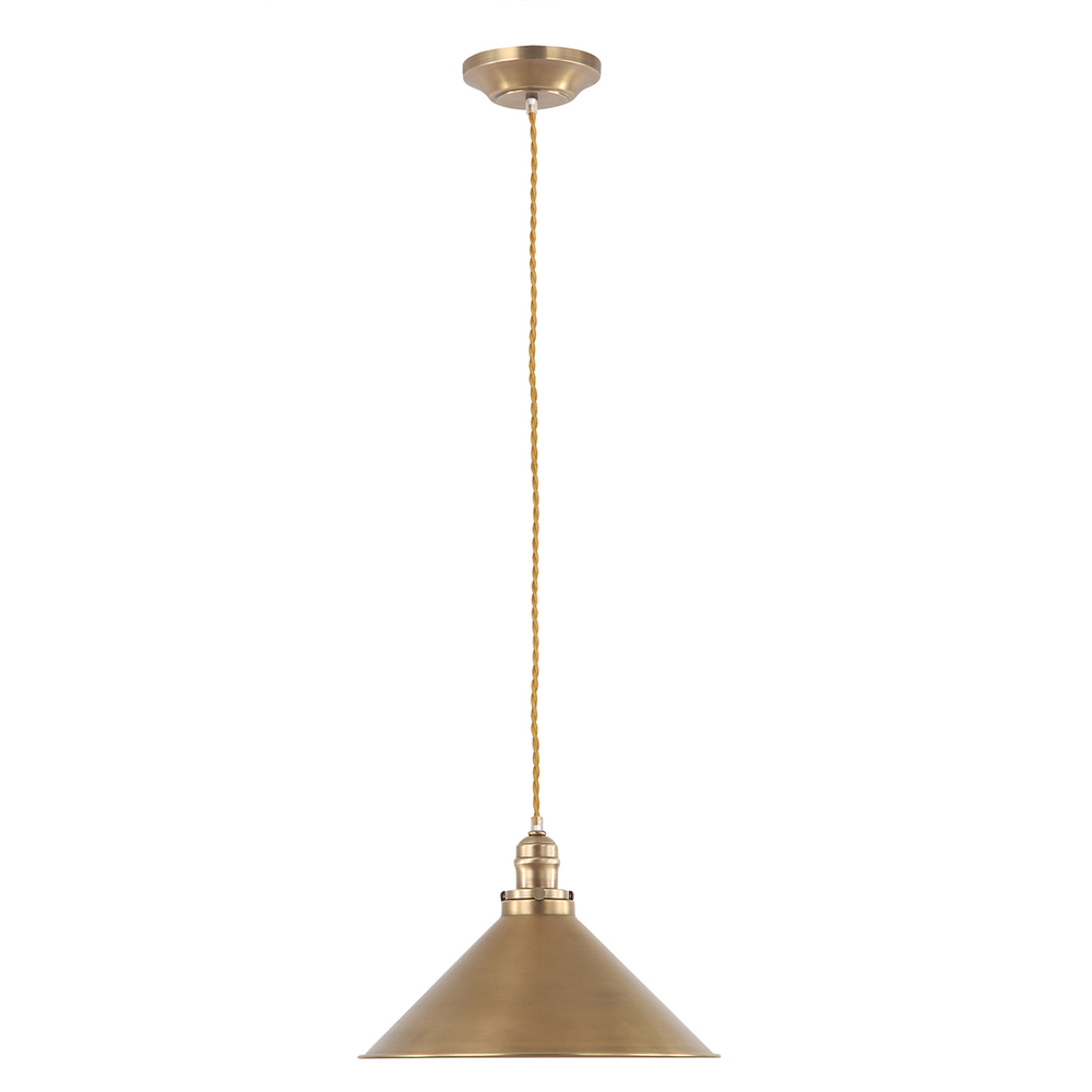 Provence Pendant Aged Brass