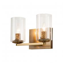 Lucas McKearn BB1003ATB-2 - Bolivar 2-Light Vanity Light