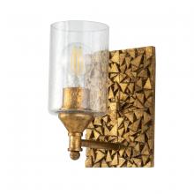 Lucas McKearn BB1158G-1 - Mosaic 1-Light Wall Sconce In Antique Gold